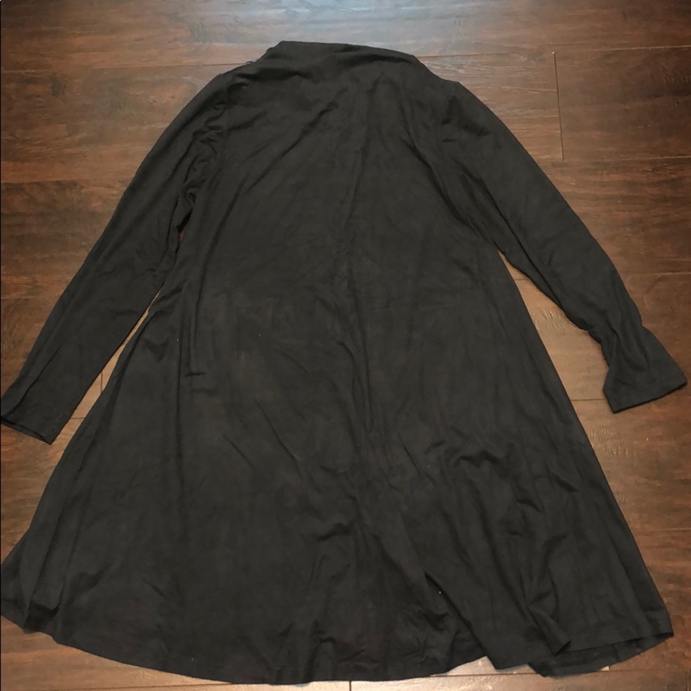 Turtleneck black dress